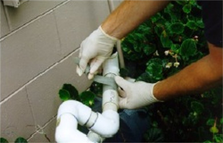 leak pipe repair epoxy repairs